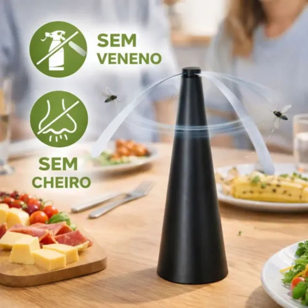Ventoinha Repelente de Moscas