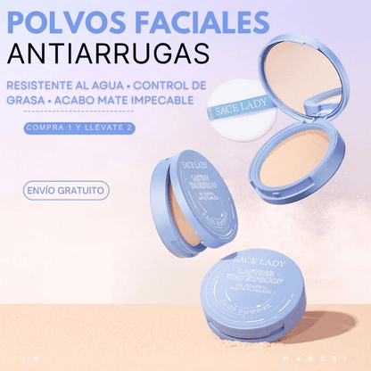 Polvo Facial Antiarrugas y Antigrasa - SLADY [Compra 1 y Llévate 2]