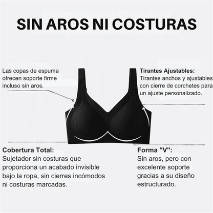 Sujetador Moldeador Lux Comfort Sin Costuras – Sujeción y Comodidad [Paga 1 y Llévate 2]