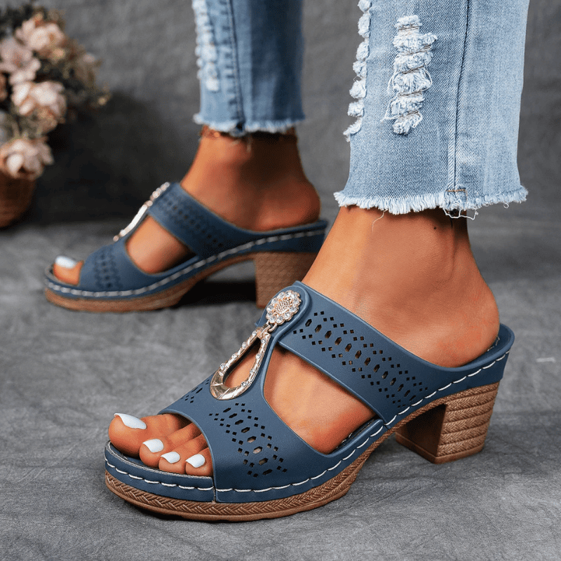 BelleLux – Sandalia Ortopédica Elegante