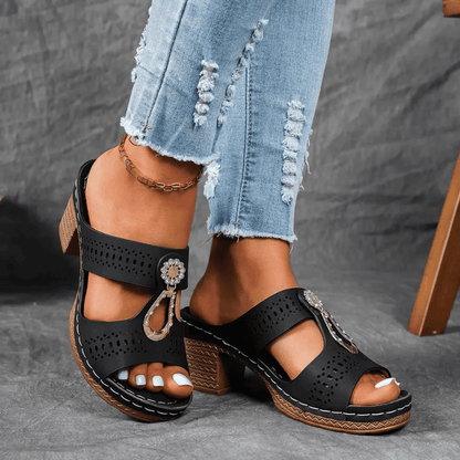 BelleLux – Sandalia Ortopédica Elegante