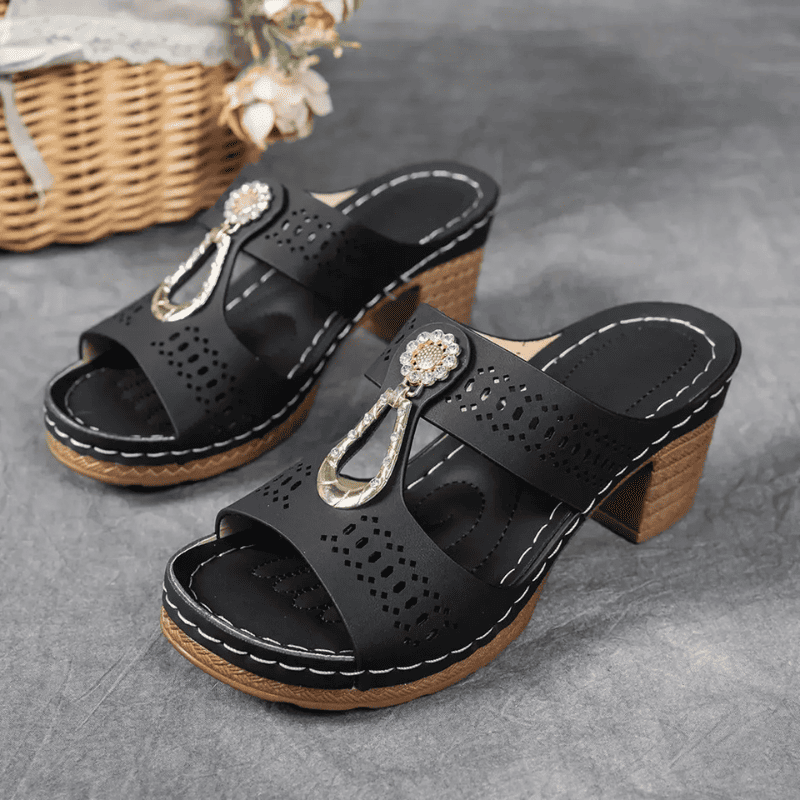 BelleLux – Sandalia Ortopédica Elegante