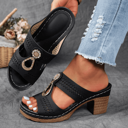 BelleLux – Sandalia Ortopédica Elegante