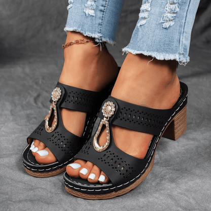 BelleLux – Sandalia Ortopédica Elegante