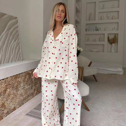 Pijama “Dulce Abrazo” de Algodón