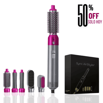 Cepillo Moldeador Sync Air Styler 5 en 1 [RESULTADO PROFESIONAL]