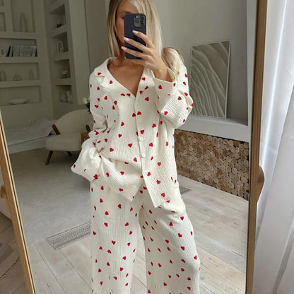 Pijama “Dulce Abrazo” de Algodón