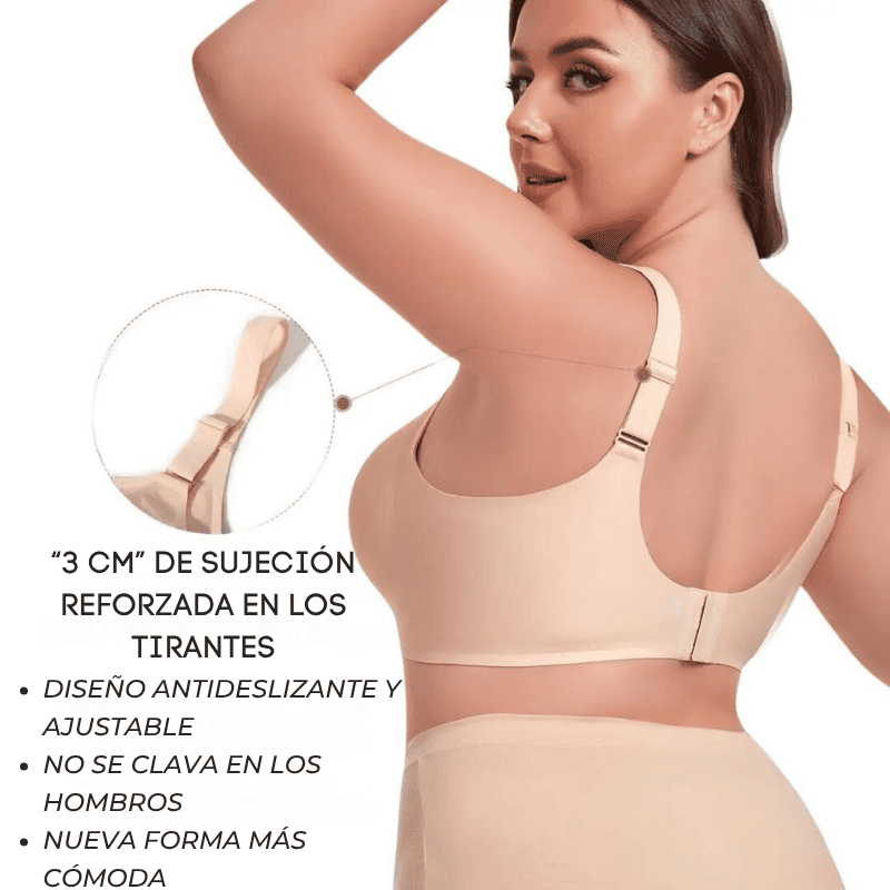 Sujetador Moldeador Lux Comfort Sin Costuras – Sujeción y Comodidad [Paga 1 y Llévate 2]