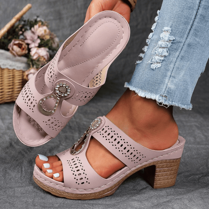 BelleLux – Sandalia Ortopédica Elegante