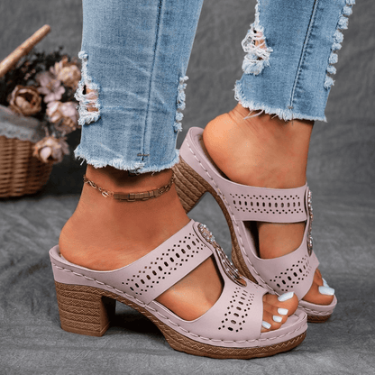 BelleLux – Sandalia Ortopédica Elegante