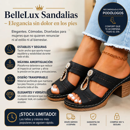 BelleLux – Sandalia Ortopédica Elegante