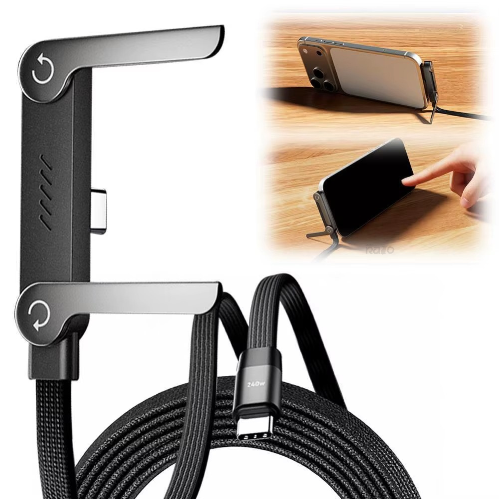 Cabo USB-C com Suporte para Telemóvel - NB178-CC
