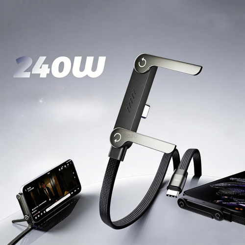 Cabo USB-C com Suporte para Telemóvel - NB178-CC