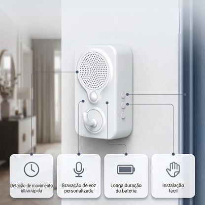 Campainha com Sensor de Movimento e Gancho - KOS-47015