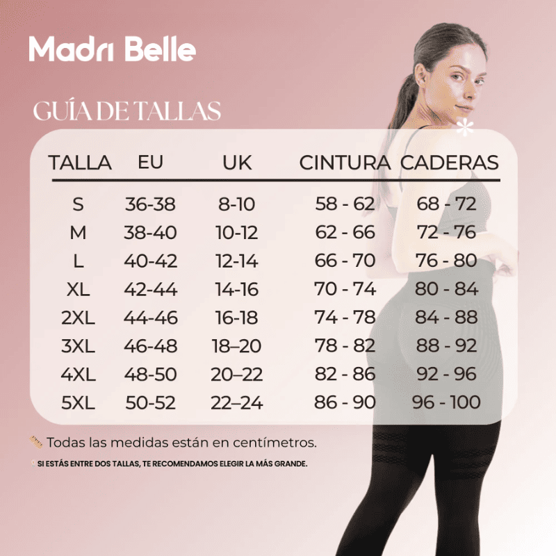 Legging Moldeadora Anticelulitis BelleFit™ 3D – Efecto realza glúteos y abdomen plano