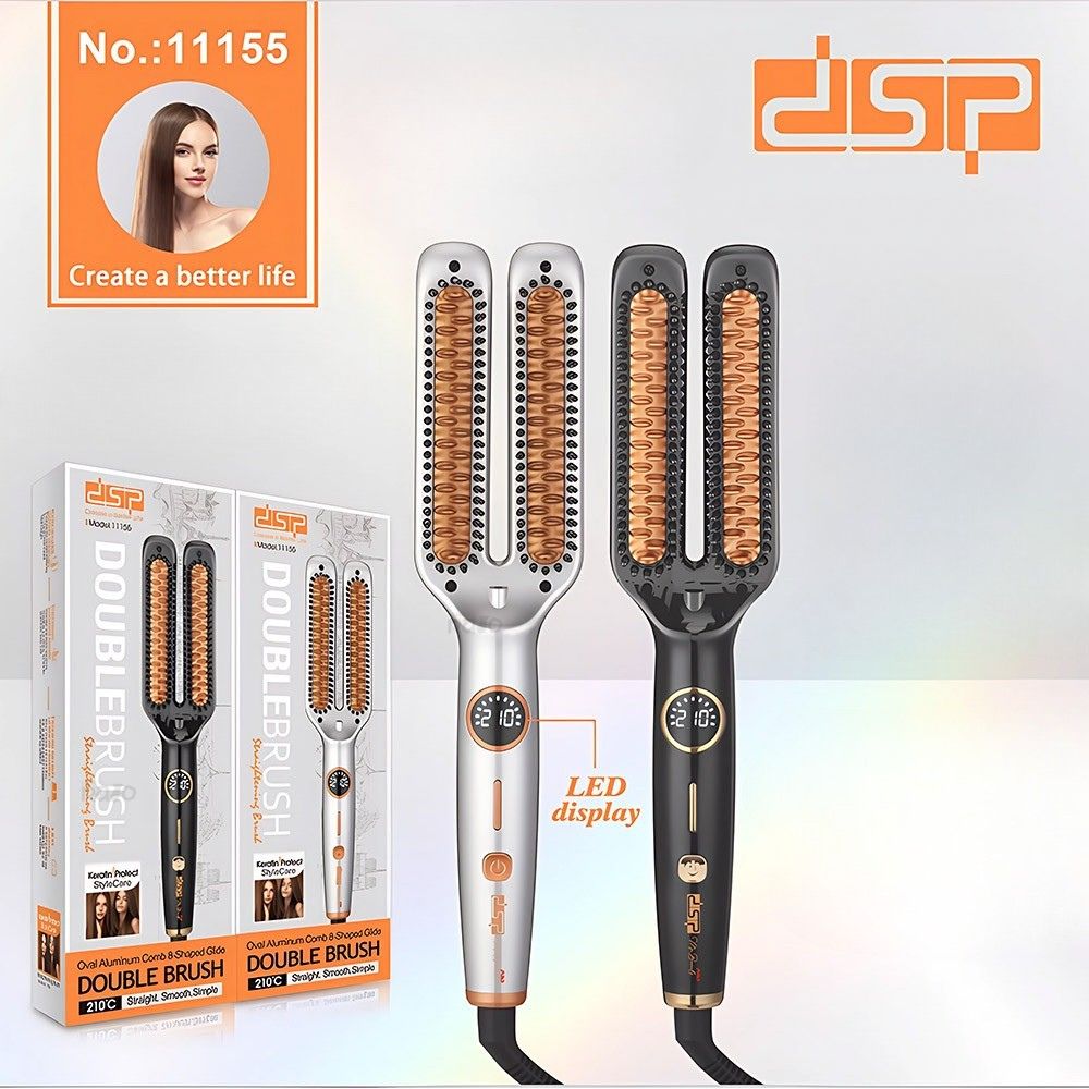 Escova Alisadora Dupla Cerâmica - DSP11155