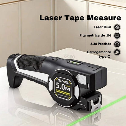 Fita Métrica Laser Digital 5 Metros