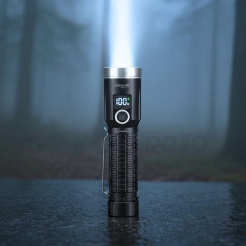 Lanterna Tática Recarregável LED/Laser - YM-F701