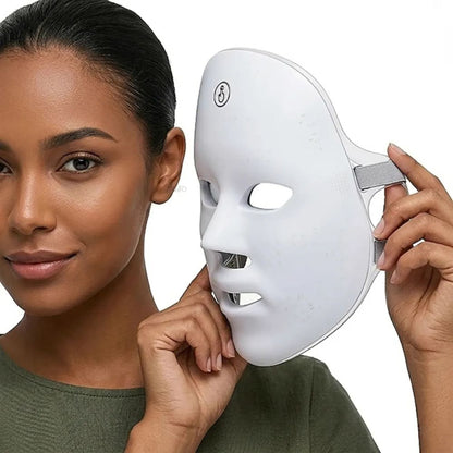 Máscara Facial LED Rejuvenescedora