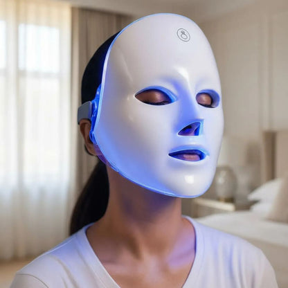Máscara Facial LED Rejuvenescedora