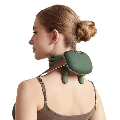 Massajador Cervical Recarregável para Pescoço e Ombros
