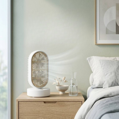 Mini Ventilador USB Recarregável Duplo