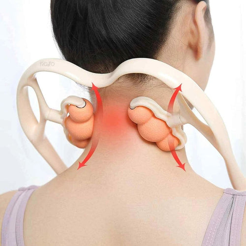 Massajador Cervical com Esferas de Silicone