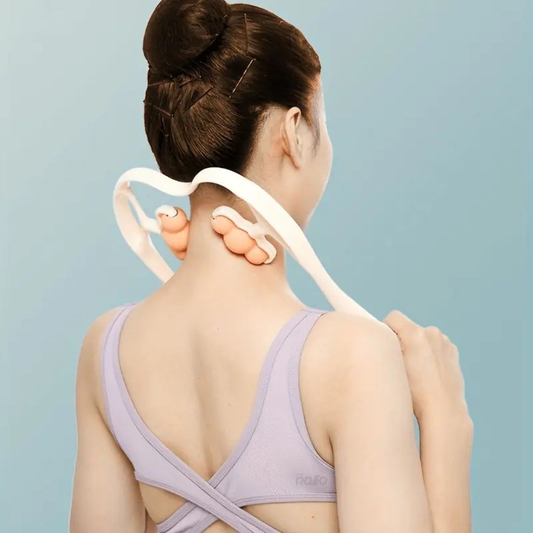 Massajador Cervical com Esferas de Silicone
