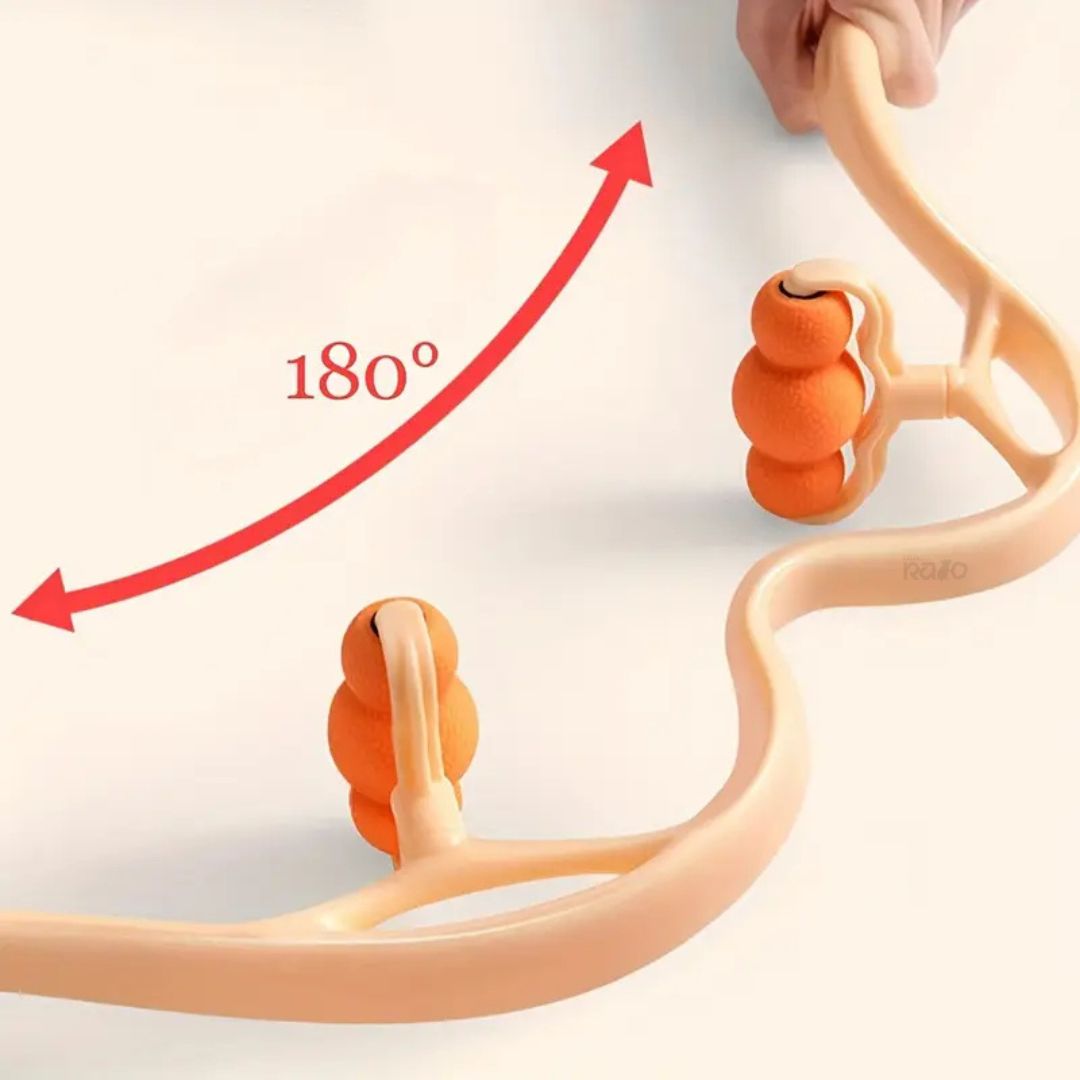 Massajador Cervical com Esferas de Silicone